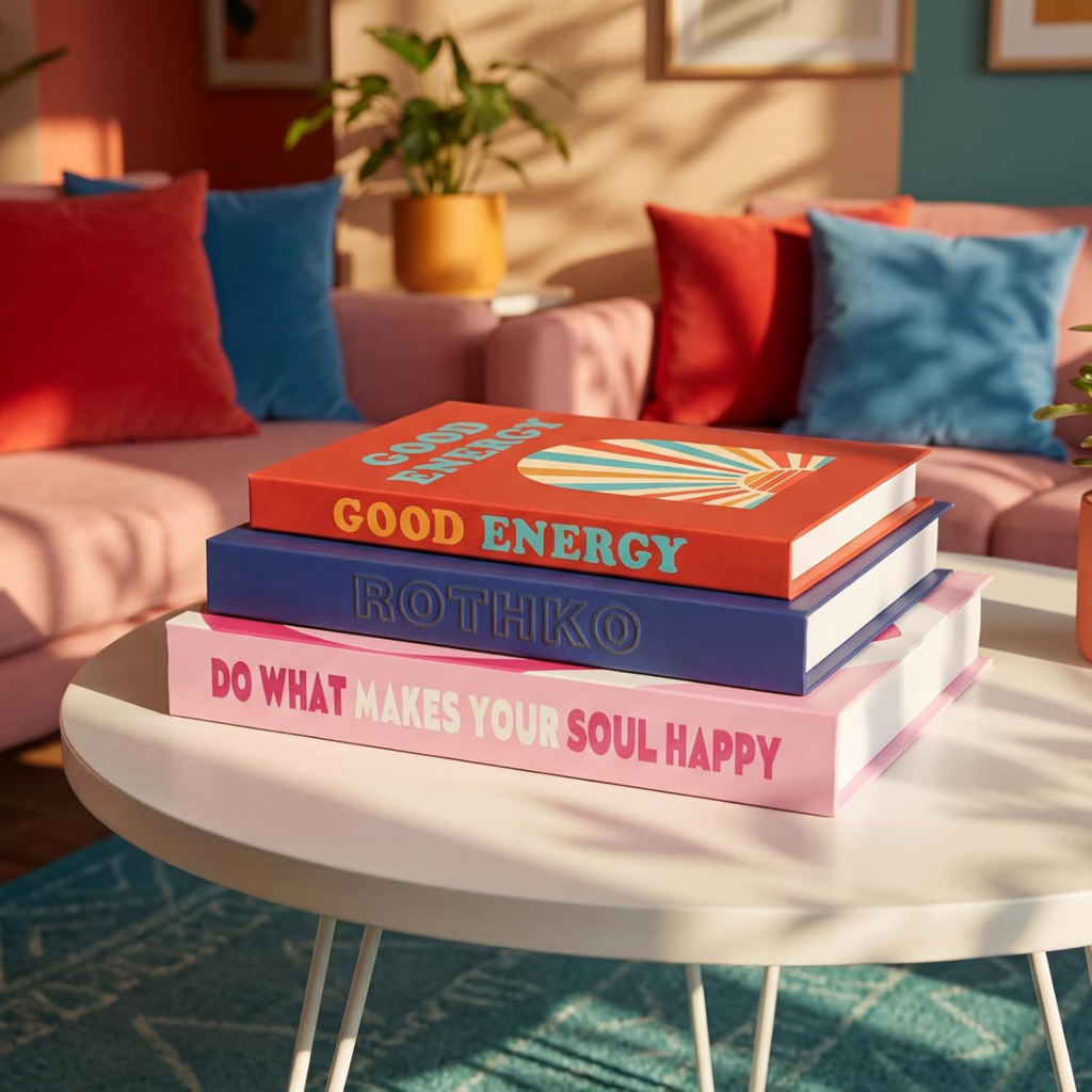 3 piece faux books for display